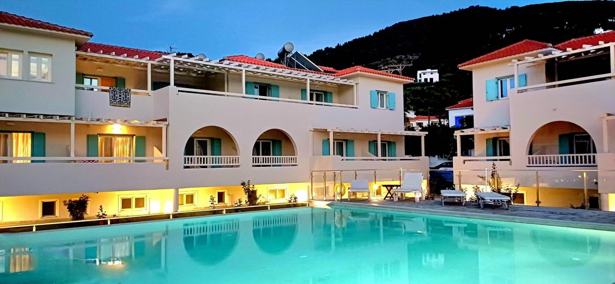 Sunrise Village Hotel Apartments Skopelos Dış mekan fotoğraf
